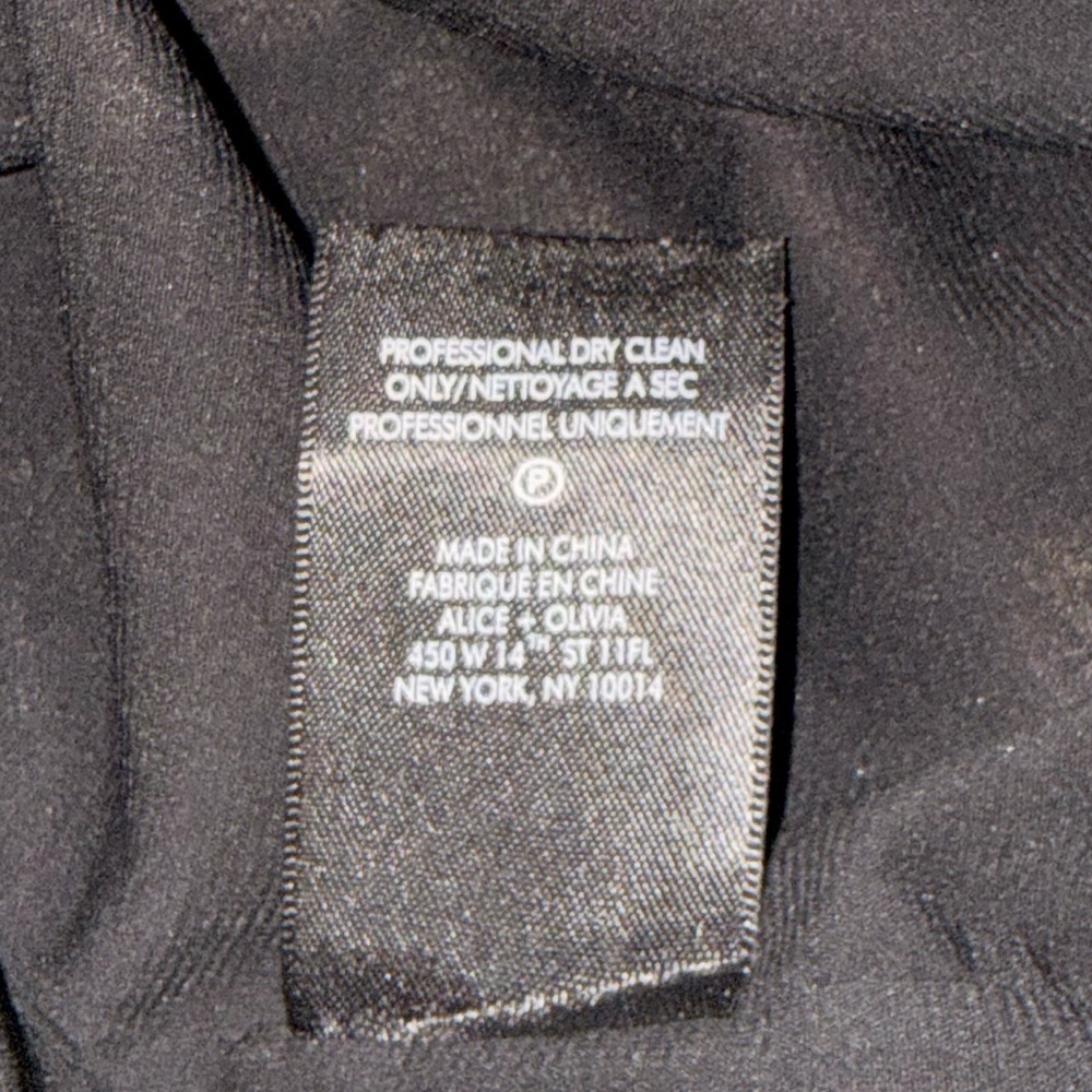 Alice + Olivia Julius Mona Ruffle Sleeve Mini Dress XS Boho Floral Shift - Picture 12 of 13